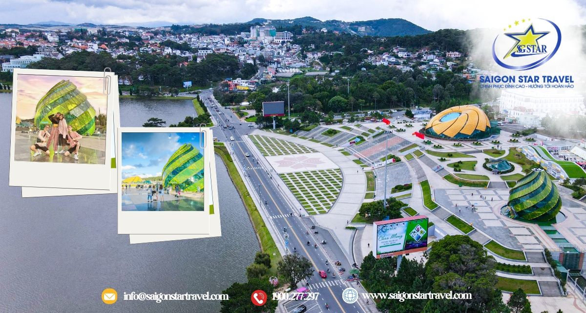 Quảng trường Lâm Viên | Tour Đà Lạt 3 ngày 2 đêm