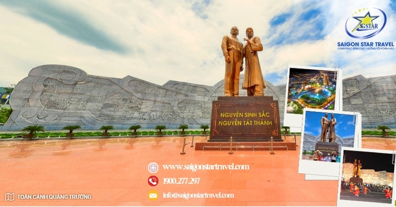 Quảng Trường Nguyễn Tất Thành - Tour Quy Nhơn 3 ngày 2 đêm