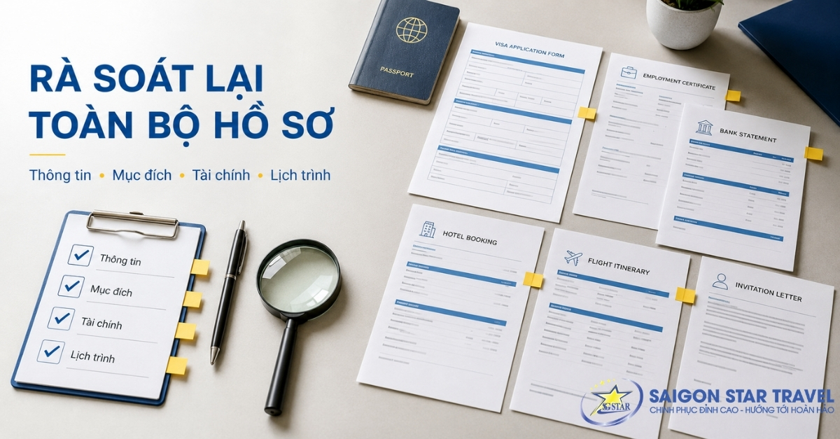 Rà soát hồ sơ sau khi bị từ chối Visa Nhật Bản