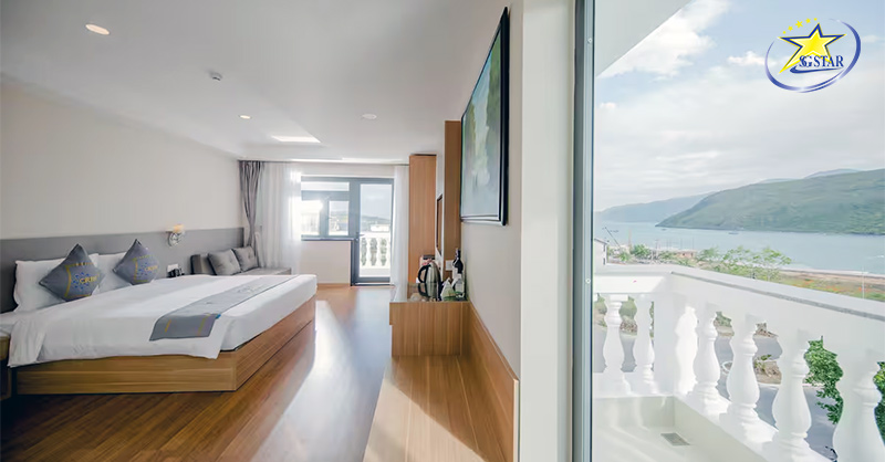 View từ phòng nghỉ tại Orbit Resort & Spa