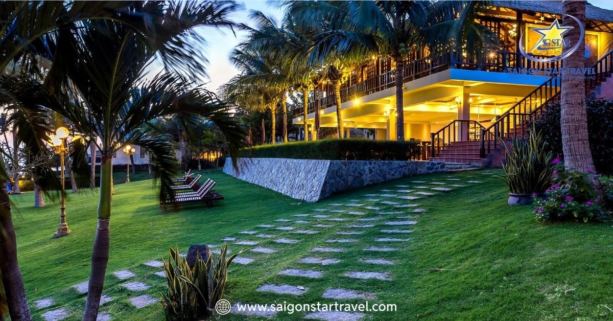 Góc nhỏ khuôn viên tại Resort