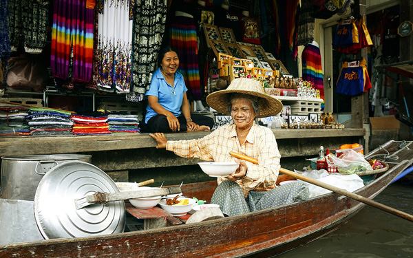 Review chợ nổi Thái Lan đầy đủ và chi tiết nhất | Saigon Star Travel Thưởng thức ẩm thực Thái Lan ngay trên thuyền