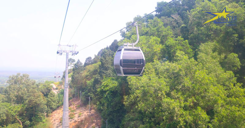 Núi Chứa Chan Gia Lào - Chinh phục Nóc nhà của Đồng Nai | Saigon Star Travel Cáp treo núi Giao Lào