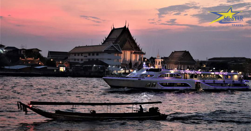 Review du lịch Thái Lan: Sông Chao Phraya | Saigon Star Travel Dạo thuyền trên sông Chao Phraya