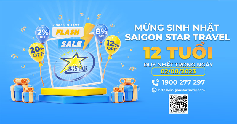 Mừng Sinh Nhật Vàng – Khuyến mãi ngập tràn