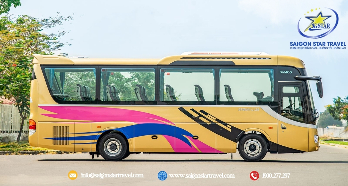 Xe khách Samco Growin Li - Nên thuê xe Samco hay Hyundai