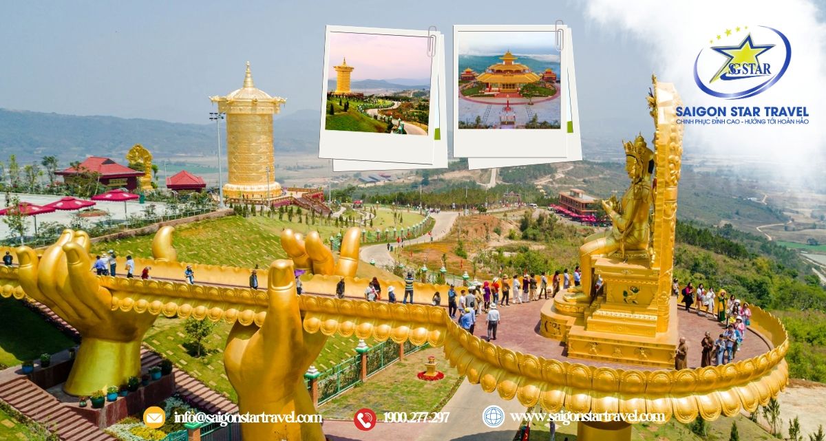 Đại Bảo Tháp Kinh Luân | Tour Đà Lạt 3 ngày 2 đêm