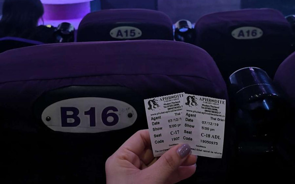 Show APHRODITE CABARET - Show diễn của những nữ thần | Saigon Star Travel Mỗi chương trình Show APHRODITE CABARET có thời lượng khoảng 70 phút