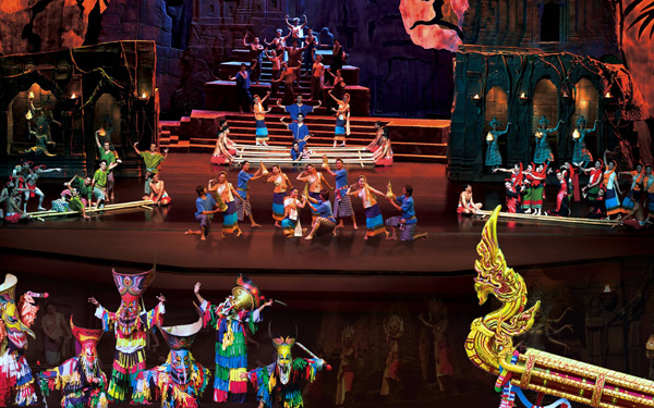 Show Siam Niramit - Khám phá lịch sử hào hùng Thái Lan | Saigon Star Travel Show diễn sẽ được chia làm 3 phần