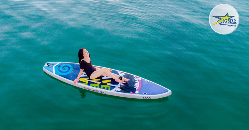 Sống ảo chất lượng cùng bộ môn chèo SUP tại bãi biển Cửa Việt Sống ảo chất lượng cùng bộ môn chèo SUP tại bãi biển Cửa Việt