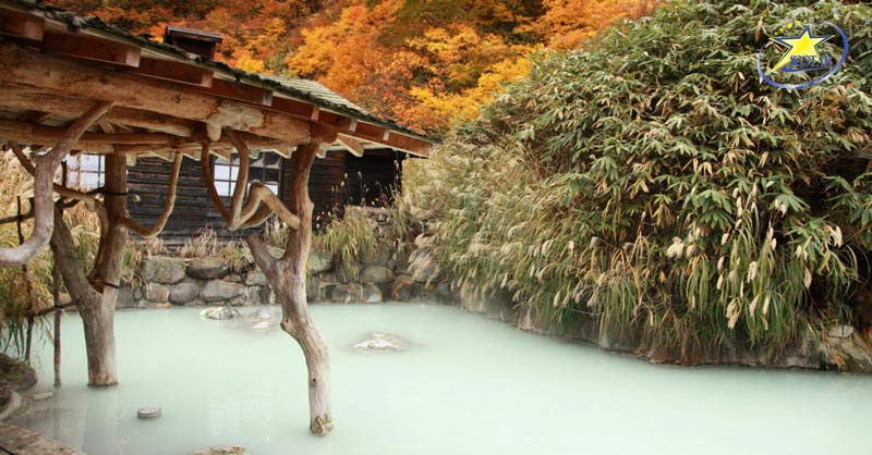 Kinh nghiệm du lịch mùa thu Nhật Bản từ A-Z | Saigon Star Travel Trải nghiệm tắm osen ở Nyuto-onsenkyo