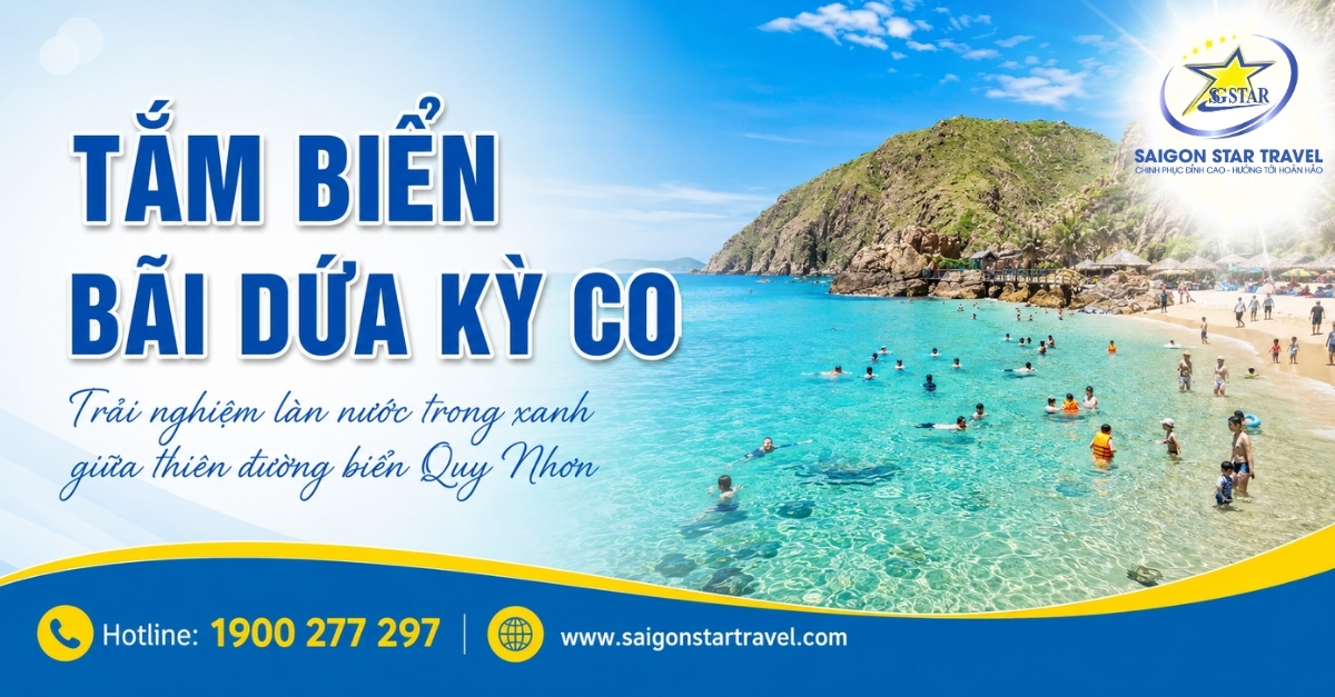 Bãi Dứa tắm biển và lặn ngắm san hô trong tour Quy Nhơn 3 ngày 2 đêm