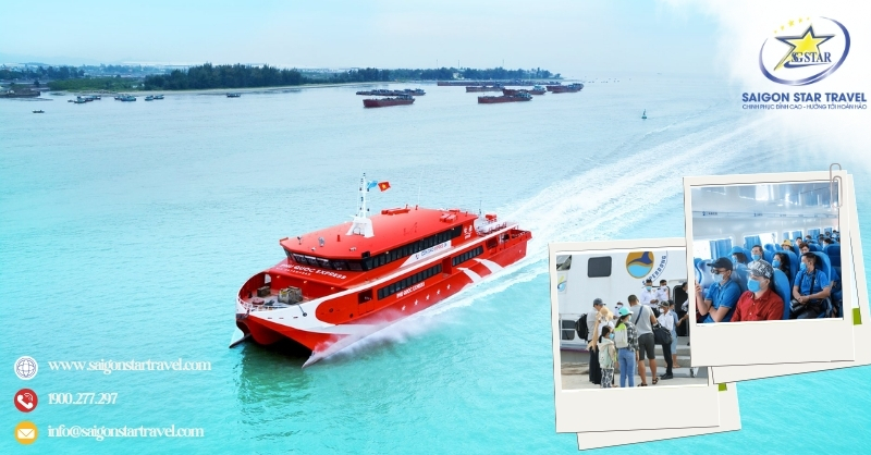 Tàu cao tốc - Tour Nam Du 3 ngày 2 đêm