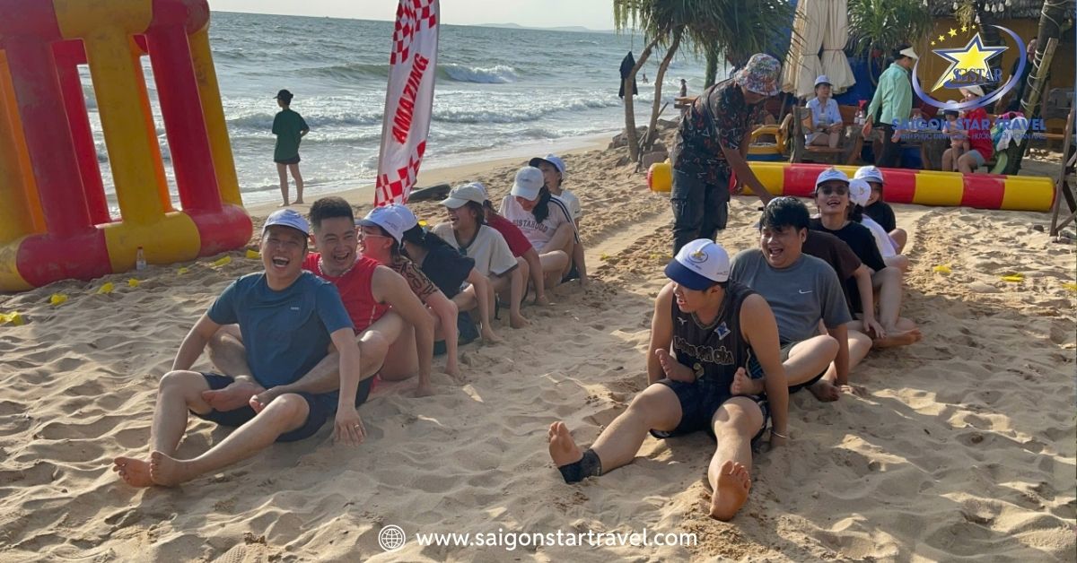 Team building Phú Quốc tại Saigon Star Travel luôn chuyên nghiệp 