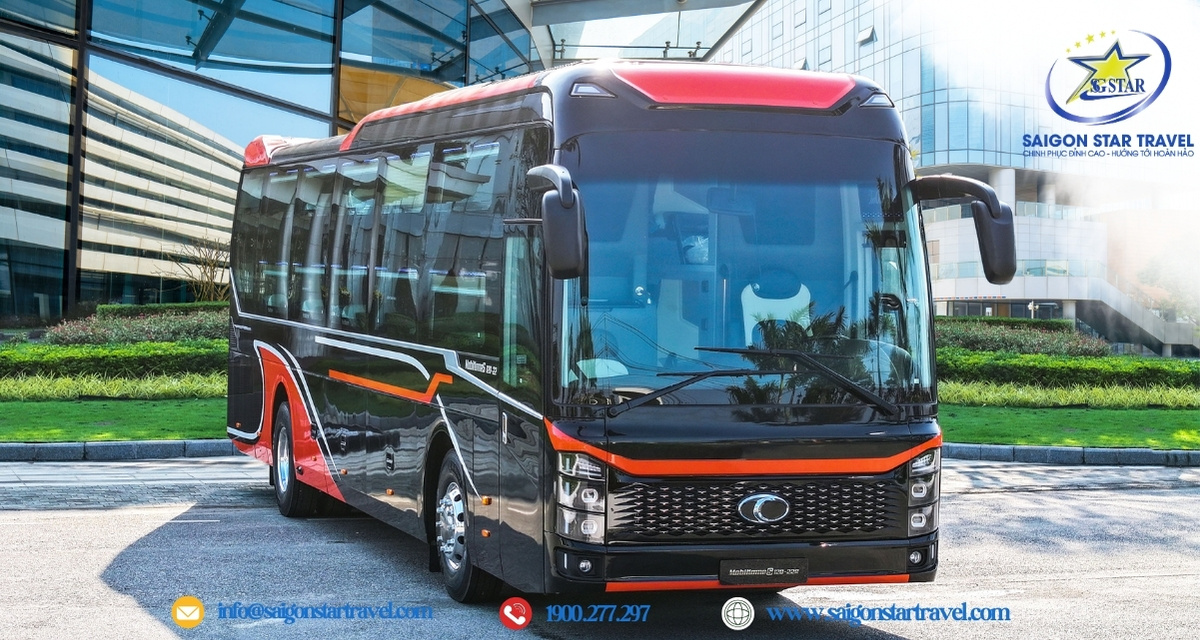Thaco Mobihome - Kinh nghiệm thuê xe 45 chỗ