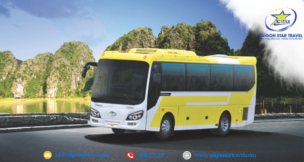 Xe khách Thaco Town - Kinh nghiệm thuê xe 29 chỗ
