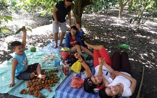 tham quan khu vuon trai cay cu chi 4