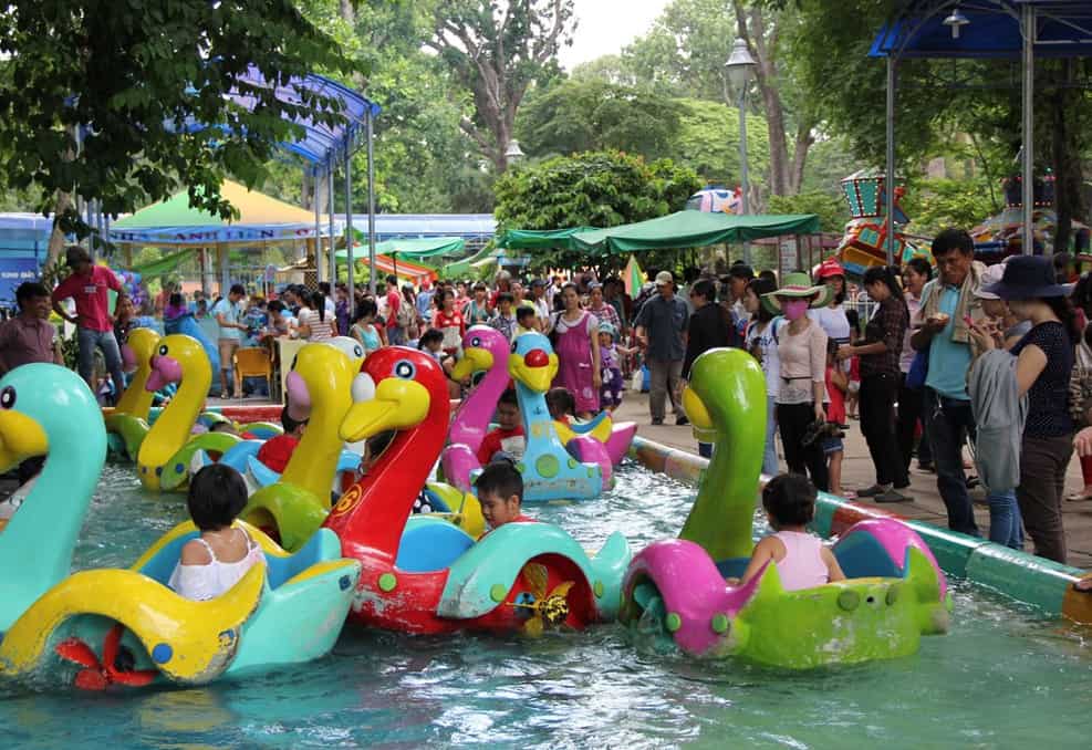 Tour Học tập Dã ngoại 1 Ngày - Thảo Cầm Viên -Công Viên Nước Đầm Sen | Saigon Star Travel khu vui chơi - Thảo Cầm Viên