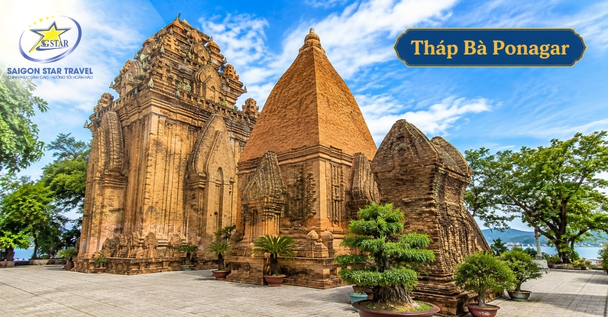Tháp Bà Ponagar trong lịch trình city tour Nha Trang ngày đầu tiên