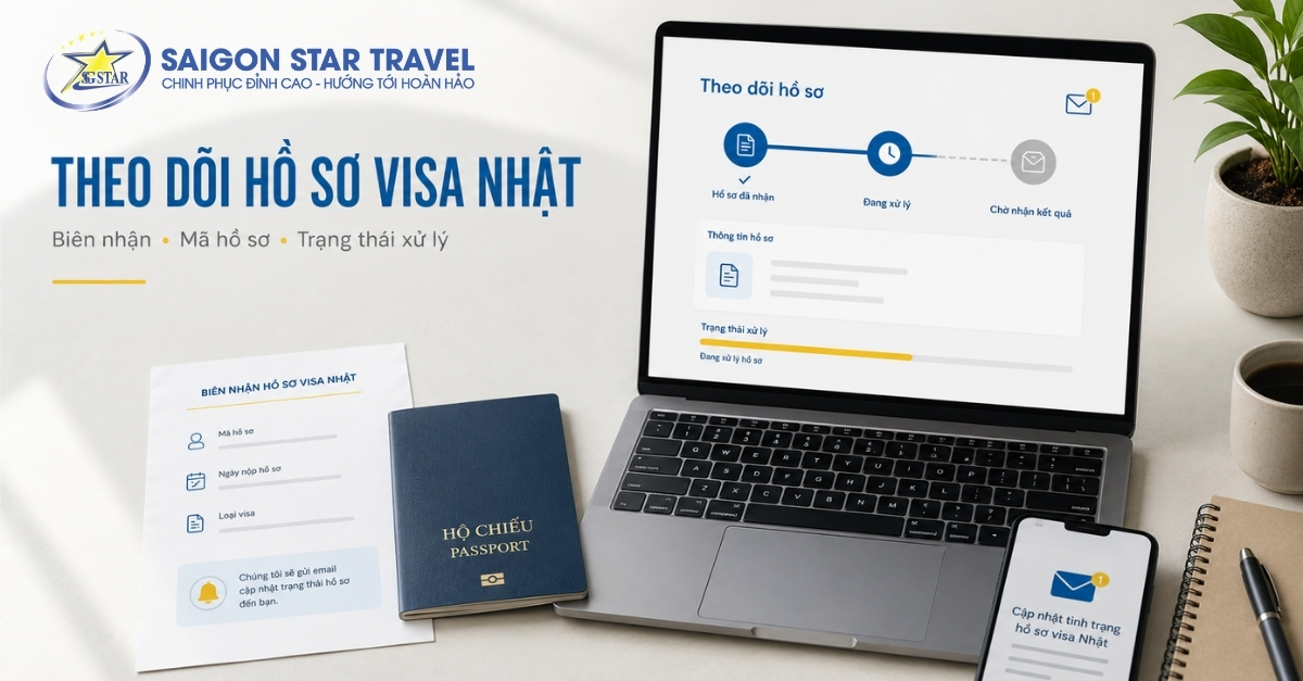 Cách theo dõi tình trạng hồ sơ Visa Nhật Bản sau khi nộp