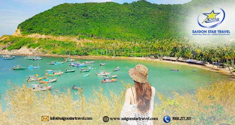 Đi vào mùa khô du khách sẽ được tận hưởng trọn vẹn vẻ đẹp đảo Nam Du