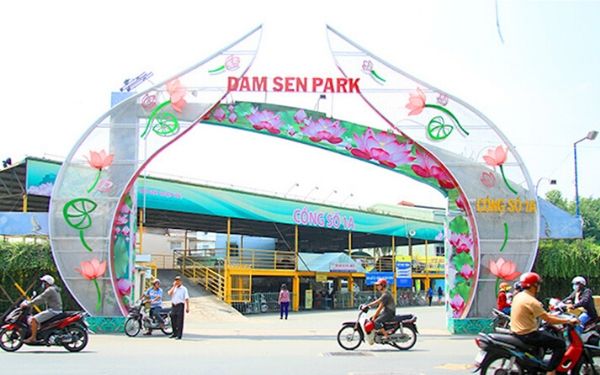thong tin ve khu du lich dam sen hcm 2