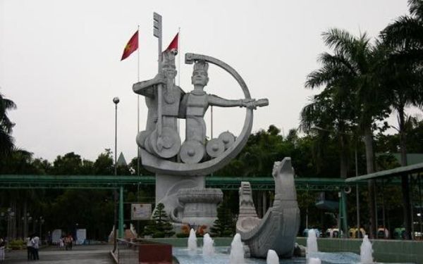 thong tin ve khu du lich dam sen hcm 5