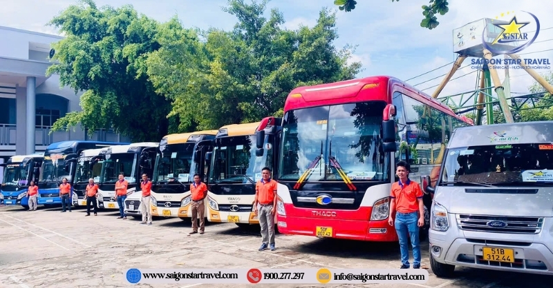Saigon Star Travel đơn vị cho thuê xe uy tín tại TP.HCM