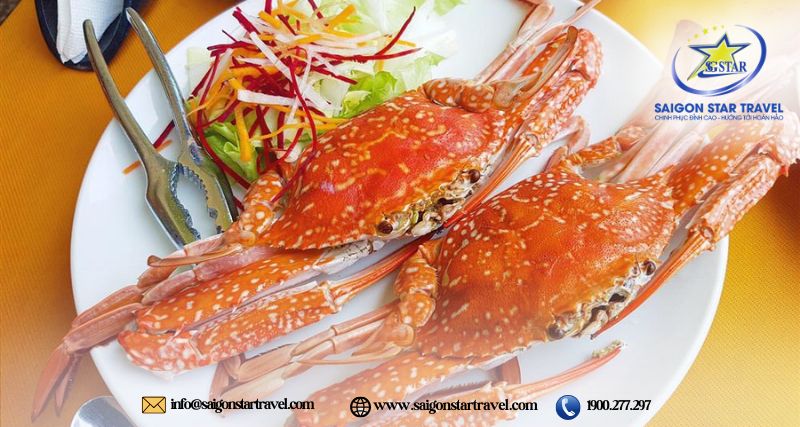 Thưởng thức hải sản tươi ngon