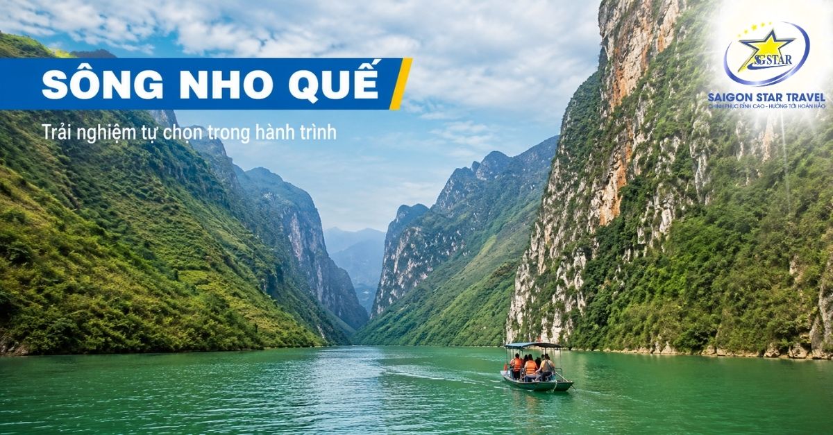Trải nghiệm thuyền Sông Nho Quế Hà Giang