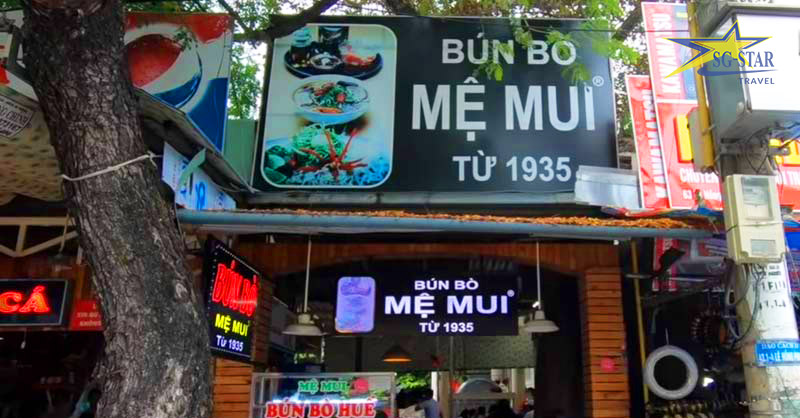 Top 5 quán bún bò Huế ngon, nổi tiếng nhất tại Đà Nẵng | Saigon Star Travel Quán bún bò Huế Mệ Mui hơn 80 năm gắn bó