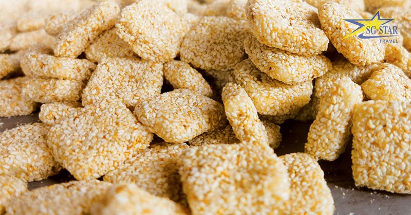 Bánh khô mè- bánh đặc sản Đà Nẵng