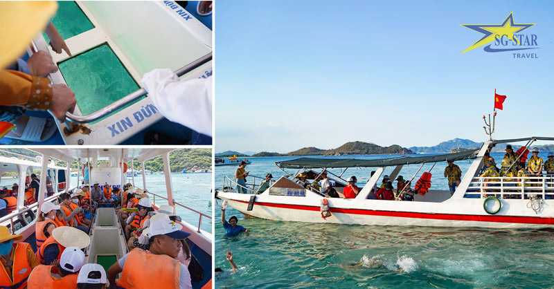 Tour Bình Hưng - Ninh Chữ - Vĩnh Hy 3N3Đ (Dành cho Khách Đoàn) | Saigon Star Travel Tham quan Vịnh Vĩnh Hy bằng tàu đáy kính