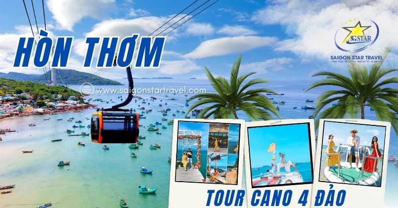 Tour Cano 4 Đảo Phú Quốc & Cáp Treo Hòn Thơm 1 Ngày | Saigon Star Travel tour-cano-4-dao-phu-quoc-hon-thom (2)
