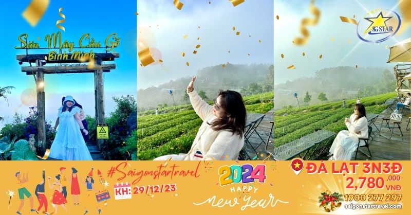 Tour da Lat Tet Duong Lich 3 ngay 3 dem 2