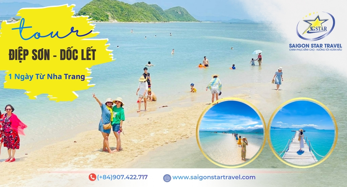 Tour Đảo Điệp Sơn Dốc Lết 1 Ngày