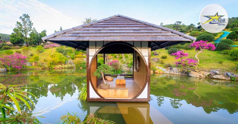 Không gian mang đậm phong cách Nhật Bản tại Que Garden