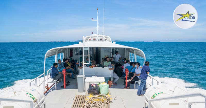 Tour Nam Du 2 Ngày 2 Đêm Tour Tết 2024 | Saigon Star Travel Di chuyển bằng tàu ra đảo Nam Du