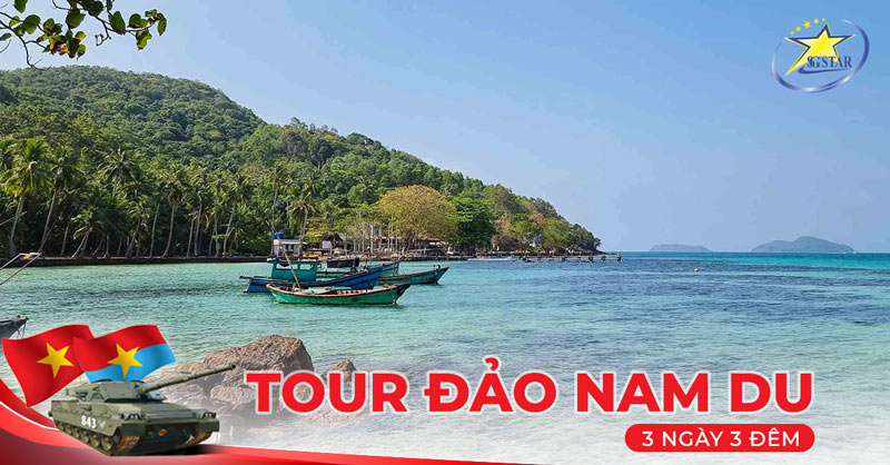 Đảo Nam Du - điểm đến chính trong tour Nam Du 3 ngày 3 đêm - Saigon Star Travel