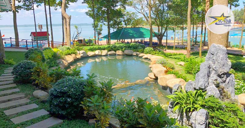 Cảnh quan tại KDL Đảo Ó - Đồng Trường - Du lịch Đảo Ó - Đồng Nai 1 Ngày