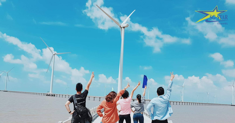 Check-in cánh đồng quạt gió bạc liêu- tour miền tây 2/9