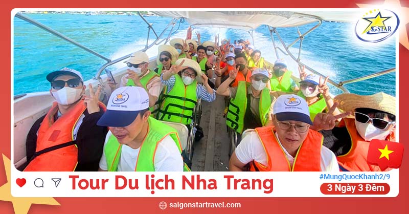 Tour Du Lịch Nha Trang Lễ 2/9 - 3N3Đ | Du Ngoạn 4 Đảo | Saigon Star Travel Tour Du Lịch Nha Trang Lễ 2/9 - 3N3Đ | Du Ngoạn 4 Đảo
