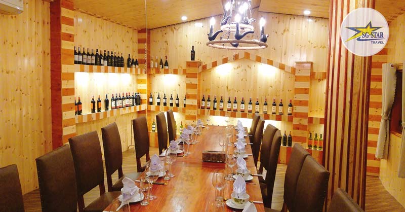 Tour Thảo Thiện Garden 1 Ngày - "Đà Lạt" Trong Lòng Long Khánh | Saigon Star Travel Hầm rượu vang tại Khu du lịch Thảo Thiện Garden