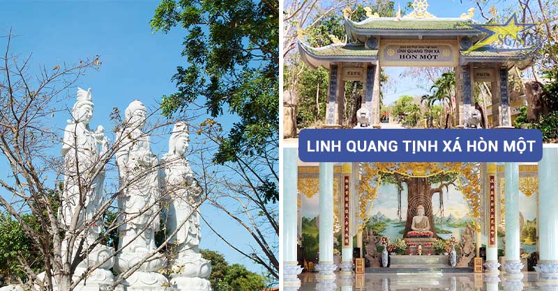 Chiêm bái tại Linh Quang Tịnh Xá Hòn Một