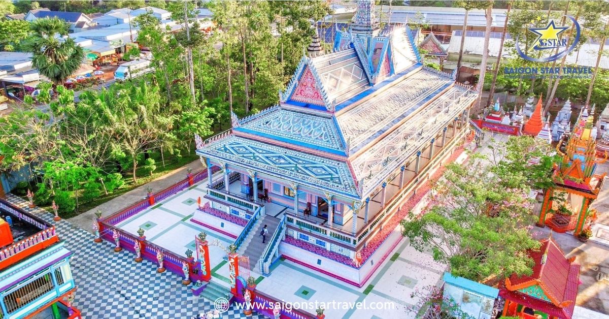 Chiêm ngưỡng kiến trúc tinh xảo của Chùa Chén Kiểu (Sóc Trăng)