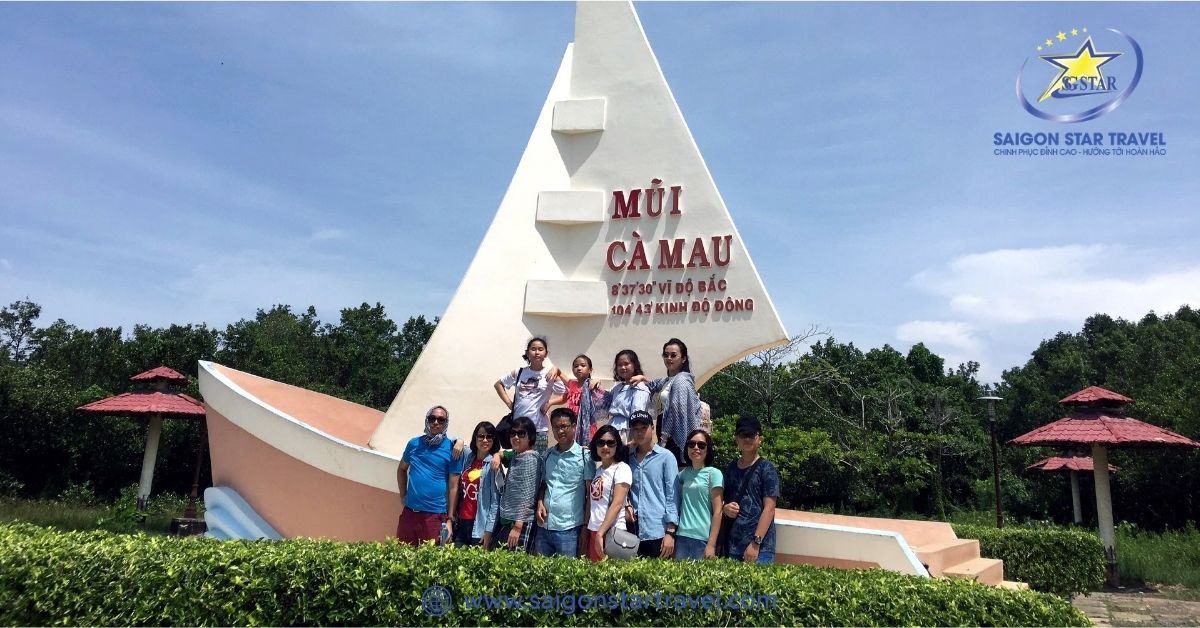 Chinh phục điểm cực Nam Tổ quốc - Mũi Cà Mau thiêng liêng.