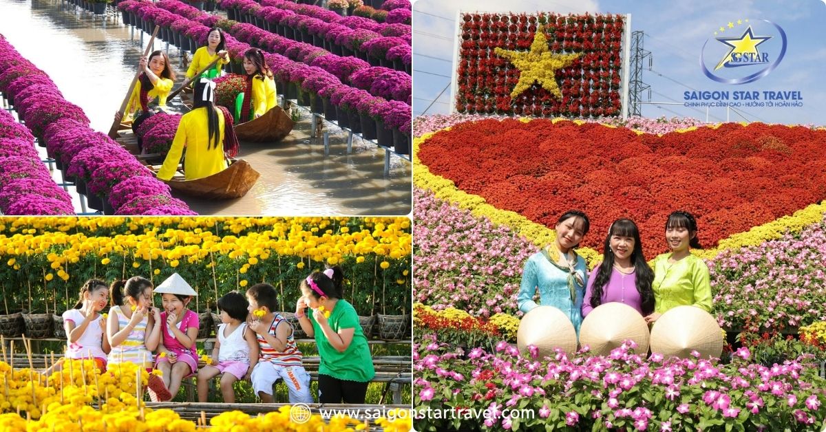 Tham quan Làng hoa Sa Đéc