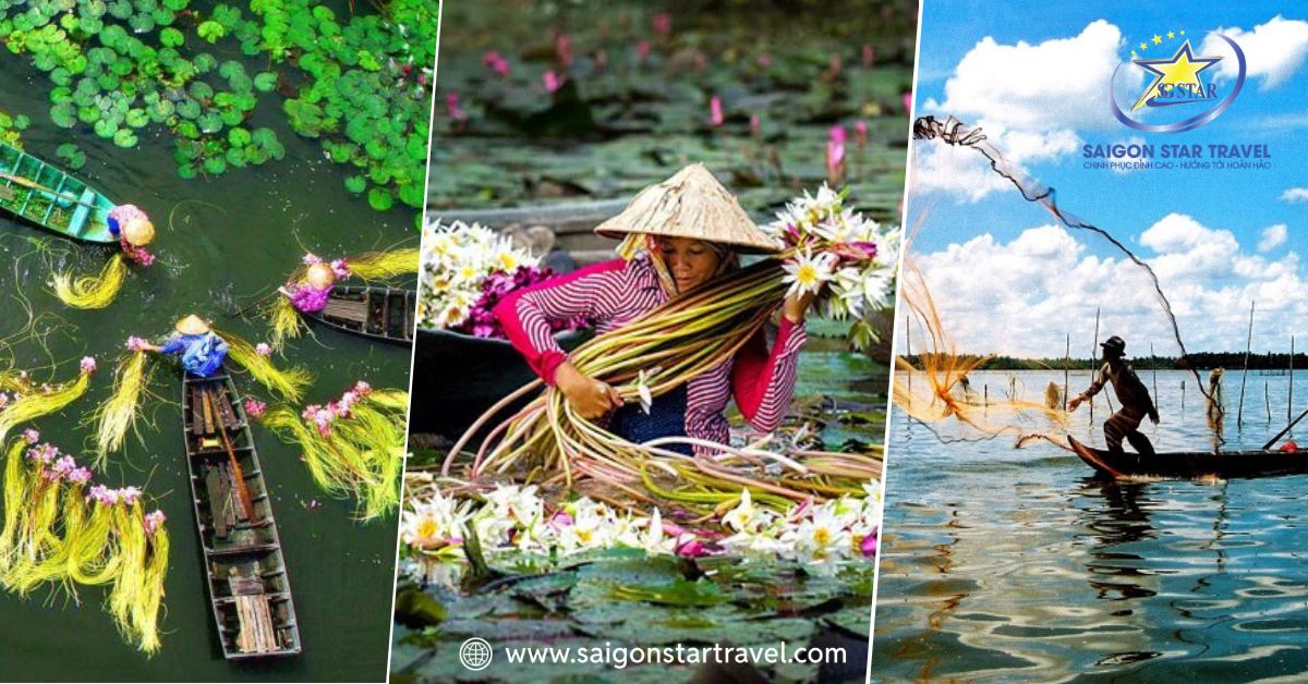 Nét đẹp lao động vào mùa nước nổi