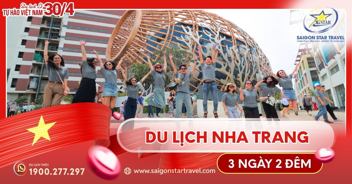 Tour Nha Trang Lễ 30/4 3 Ngày 2 Đêm