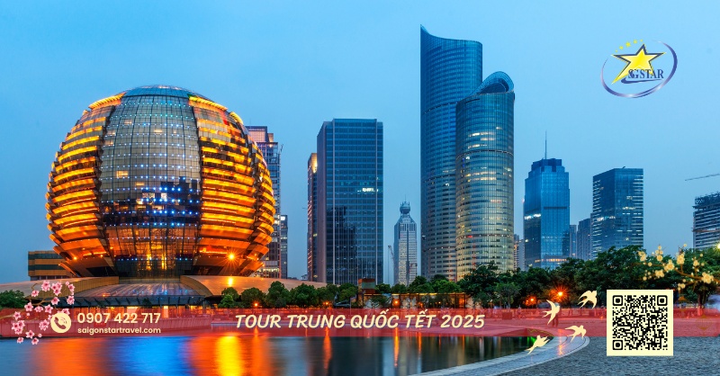 Tour Trung Quoc Tet 2025 Tham quan Hang Chau